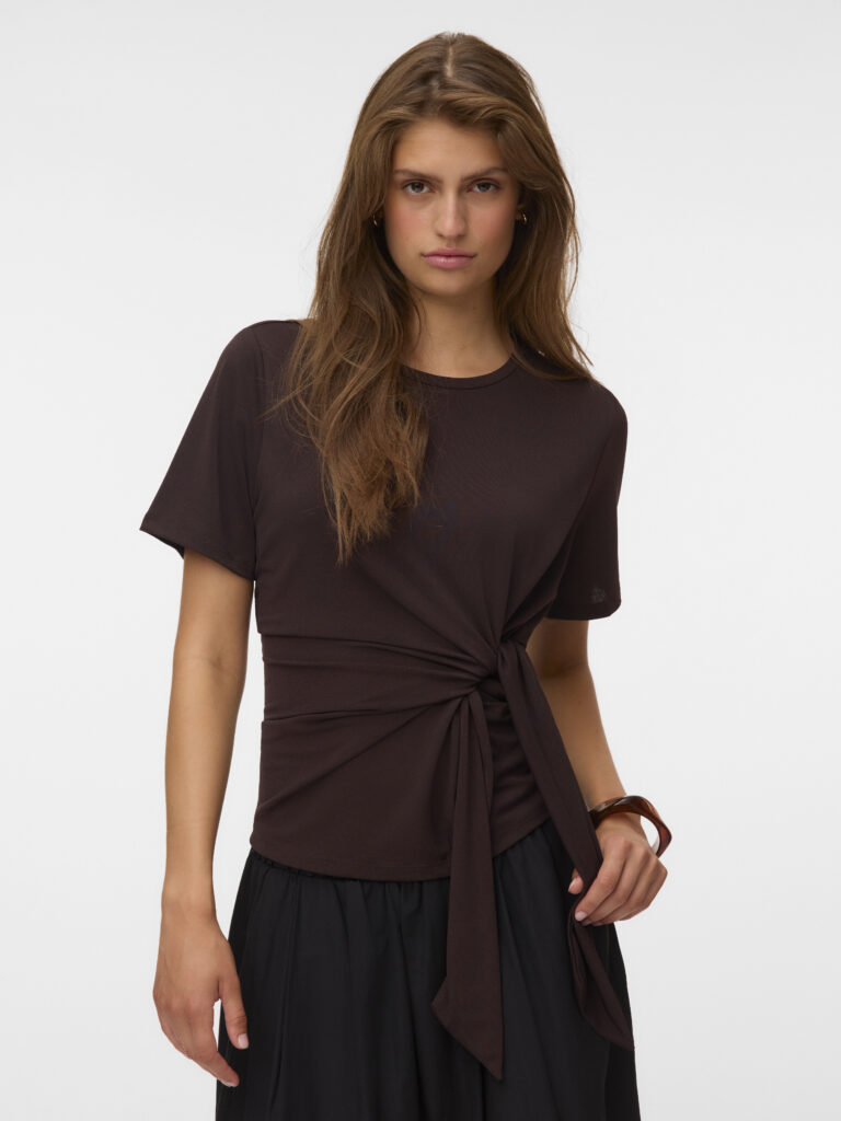 Vero Moda VMJill Ss Top Chocolate Torte