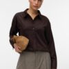 Vero ModaVMKatty Ls Shirt Chocolate Torte