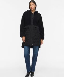 Vila VITone L/S Coat Black Beauty