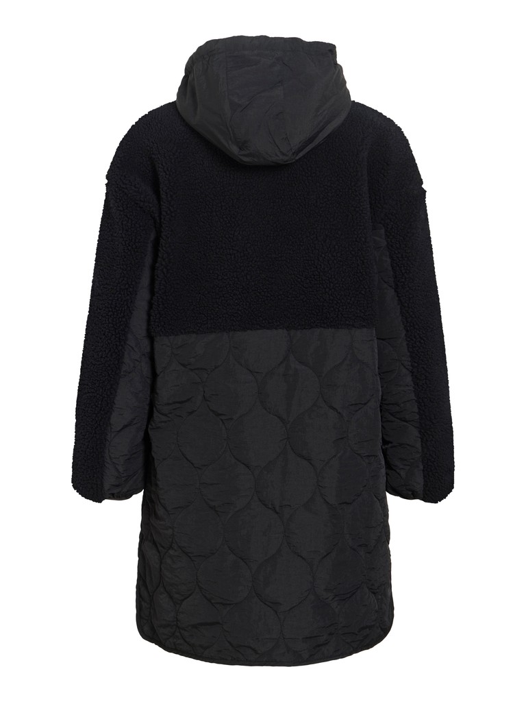 Vila VITone L/S Coat Black Beauty