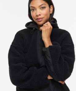 Vila VITone L/S Coat Black Beauty