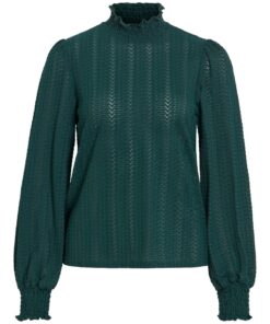 Vila VILyri L/s Smock Top Ponderosa Pine