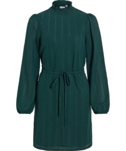 Vila VILyri L/S Smock Dress Ponderosa Pine