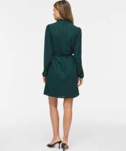 Vila VILyri L/S Smock Dress Ponderosa Pine