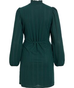 Vila VILyri L/S Smock Dress Ponderosa Pine