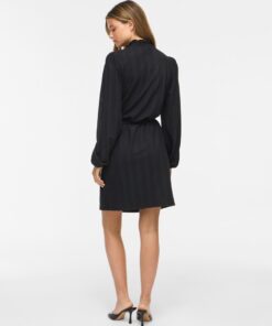 Vila VILyri L/S Smock Dress Beauty Black