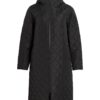 Vila VITAte L/S Hooded Long Coat Black