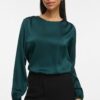Vila VIEnna Ravenna L/S O-Neck Top Ponderosa Pine