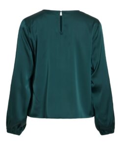 Vila VIEnna Ravenna L/S O-Neck Top Ponderosa Pine