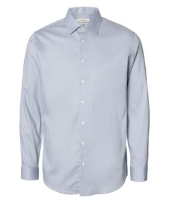 Selected Homme SLMFilip Performance Slim Ls Shirt Sky Captain