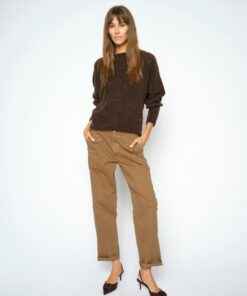 Mos Mosh MMAymen Len Pant Dark Camel