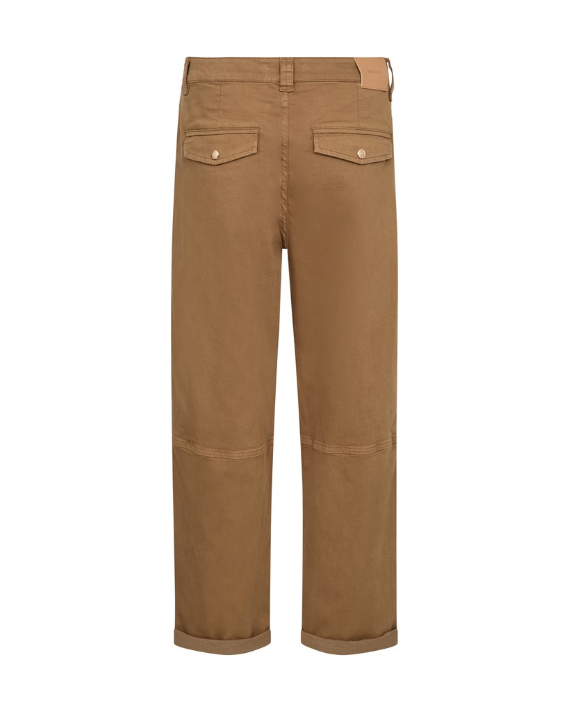 Mos Mosh MMAymen Len Pant Dark Camel
