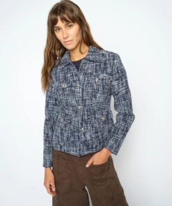 Mos Mosh MMFione Leoni Jacket Salute Navy
