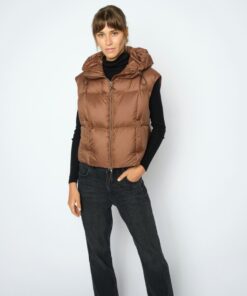 Mos Mosh MMKiara Tally Down Vest Brown