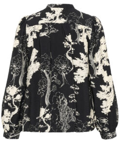 InWear MakennaIW Shirt Black Tree Garden