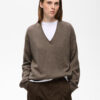 InWear TallyIW Monika V-Neck Chocolate Brown Melange