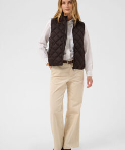 Part Two CarlotaPW Waistcoat Mole Brown