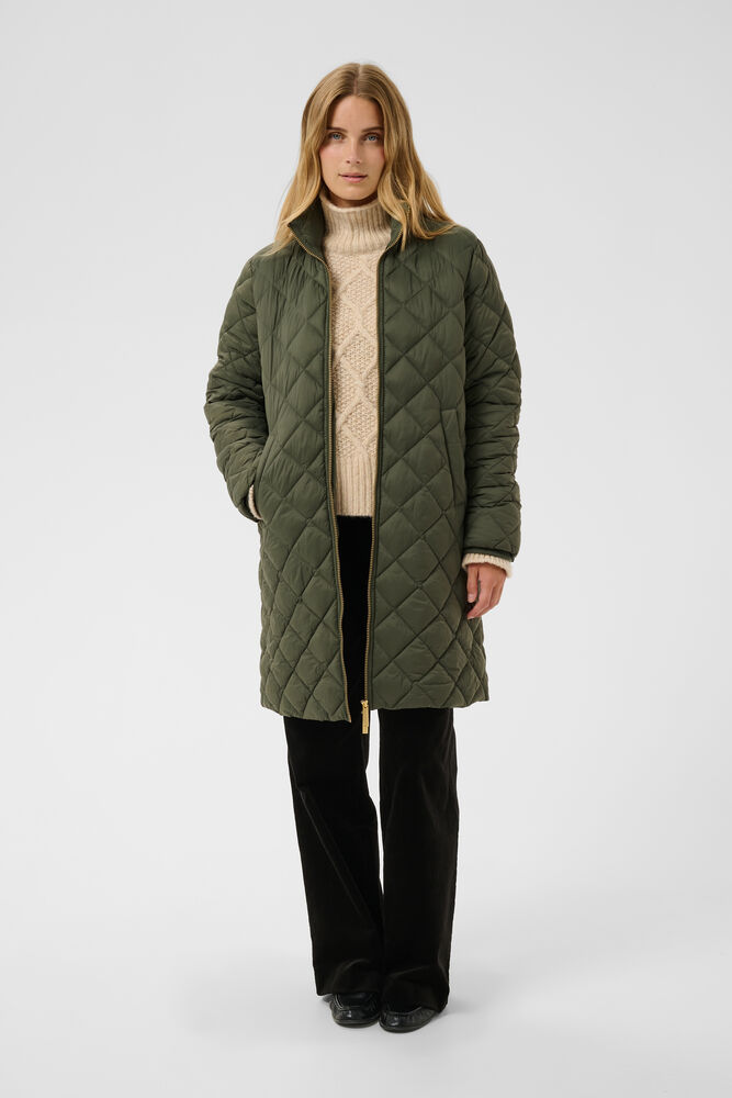 Part Two OlilanaPW Outerwear Beetle Green