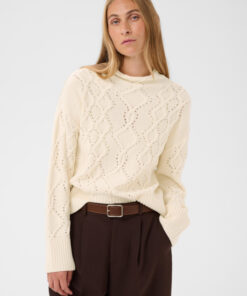 Part Two CharnelPW Pullover Whitecap Gray