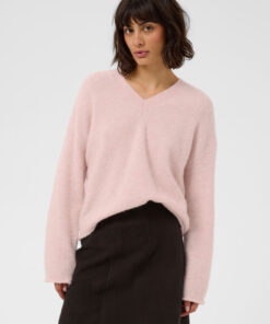 Part Two ChanillaPW Pullover Light Pink Melange