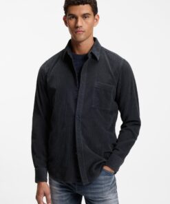 Boss Relegant_6_M Shirt Dark Blue