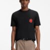 Hugo Datril Cotton Jersey T-shirt Black