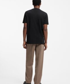Hugo Datril Cotton Jersey T-shirt Black