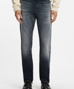 Boss Regular Fit Jeans Super Stretch Denim Dark Blue