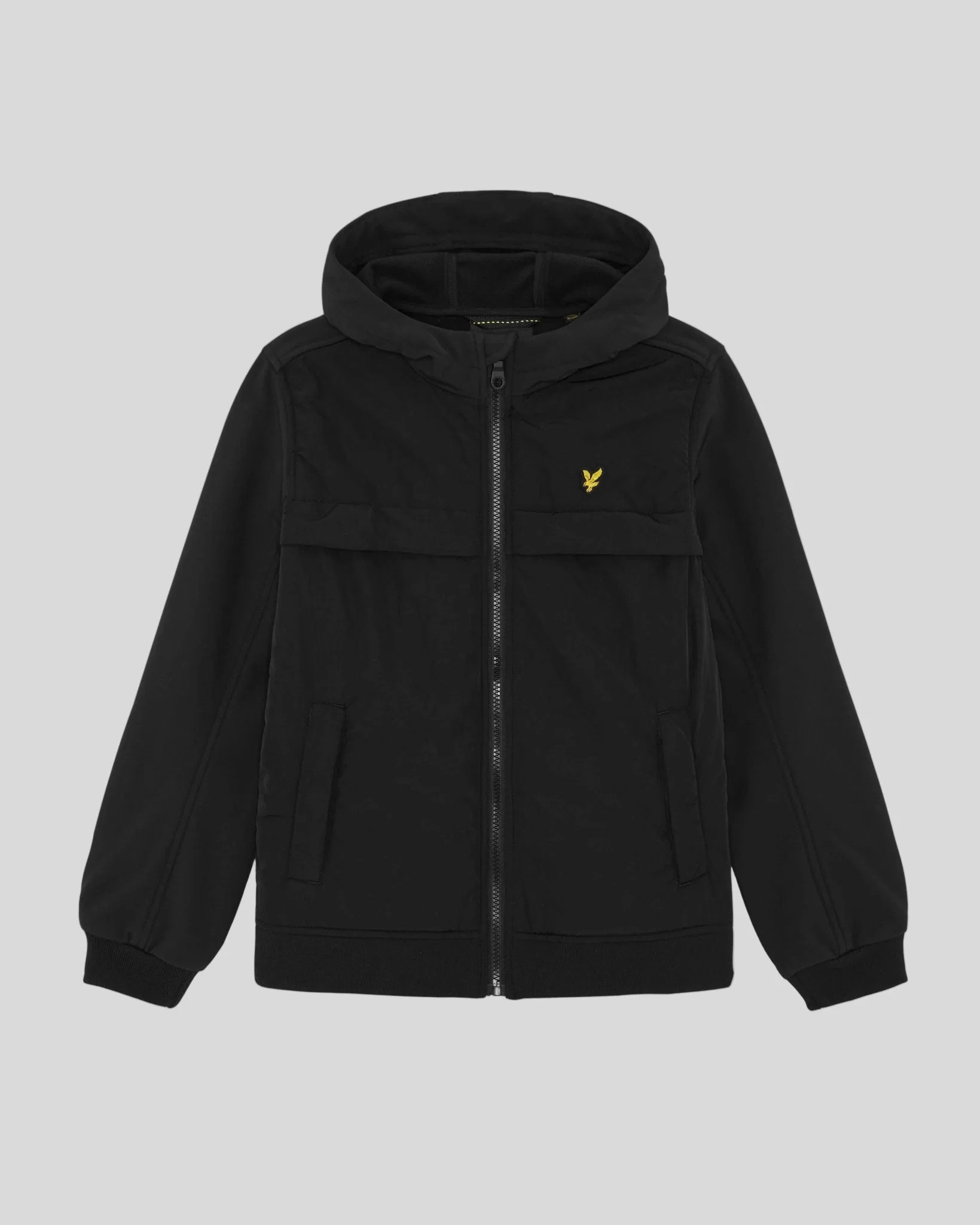 Lyle&Scott Softshell Hybrid Jacket Jet Black