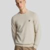 Lyle&Scott Cotton Merino Crew Neck Jumper Cove