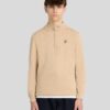 Lyle&Scott 1/4 Zip Jumper Sand Storm