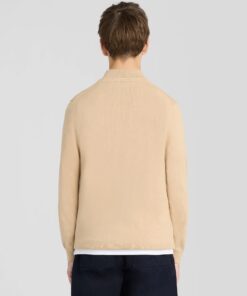 Lyle&Scott 1/4 Zip Jumper Sand Storm