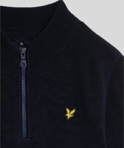 Lyle&Scott 1/4 Zip Jumper Dark Navy