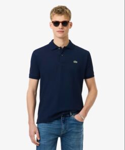 Lacoste Classic Fit L.12.12 Original Polo Shirt Midnight Blue