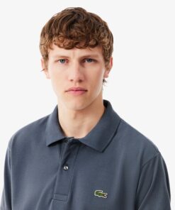 Lacoste Classic Fit L.12.12 Original Polo Shirt Grey