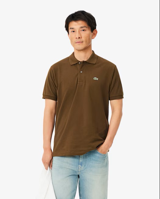 Lacoste Classic Fit L.12.12 Original Polo Shirt Coffee Brown