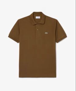 Lacoste Classic Fit L.12.12 Original Polo Shirt Coffee Brown