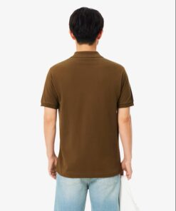 Lacoste Classic Fit L.12.12 Original Polo Shirt Coffee Brown