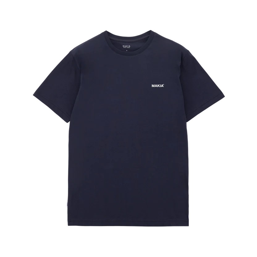 Makia Trademark T-Shirt Dark Navy