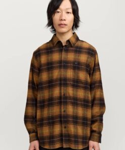 Makia Eric Shirt Dark Brown