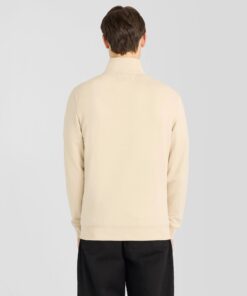 Lyle&Scott Superfine Cotton 1/4 Zip Sweatshirt Mask Grey