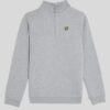 Lyle&Scott 1/4 Zip Jumper Light Grey Marl