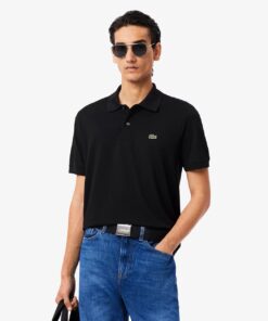 Lacoste L.12.12 Concept French Made Belt Black
