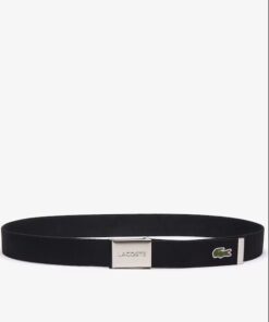Lacoste L.12.12 Concept French Made Belt Black