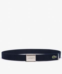 Lacoste L.12.12 Concept French Made Belt Navy