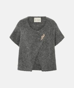 Rue de Femme RDFYana Knit Vest Dark Rock