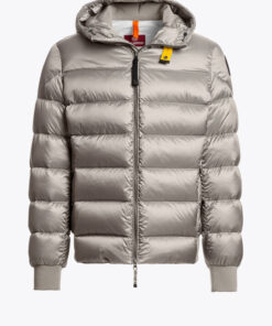 Parajumpers Pharrell Hooded Bomber Mid Grey