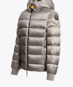 Parajumpers Pharrell Hooded Bomber Mid Grey