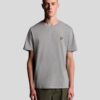 Lyle&Scott Cotton Crew Neck T-Shirt Mid Grey Marl
