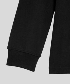 Lyle&Scott Long Sleeve Cotton T-Shirt in Jet Black